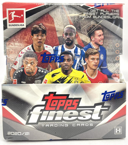 2020/21 Topps Finest Bundesliga Soccer Hobby Box