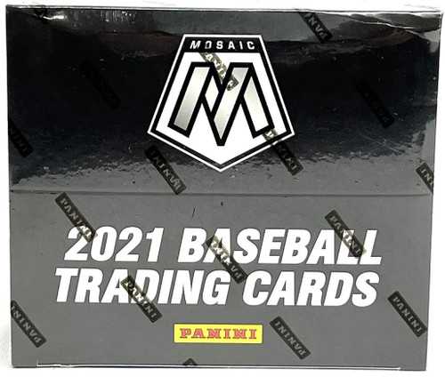 2021 Panini Mosaic Quick Pitch Baseball Box 2021 Panini Mosaic Quick Pitch Baseball Box