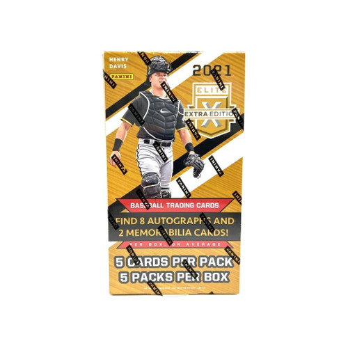 2021 Panini Elite Extra Edition Baseball Hobby Box