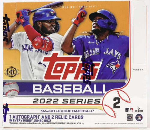 2022 Topps Series 2 Baseball Hobby Jumbo Box