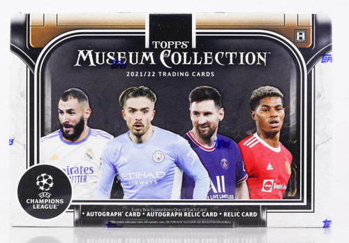 2021/22 Topps UEFA Champions League Museum Collection Soccer Hobby Box