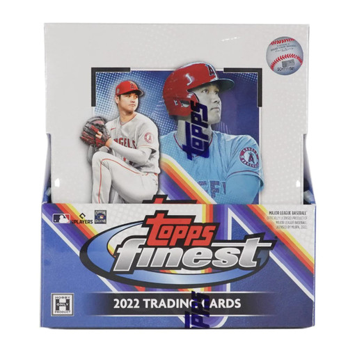 2022 Topps Finest Baseball Hobby 8 Box Case
