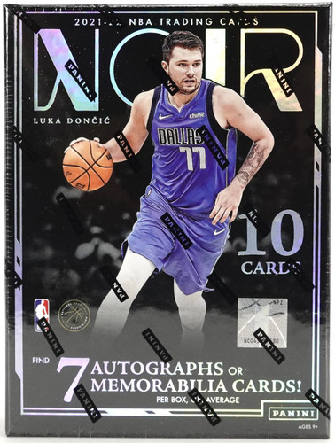 2021/22 Panini Noir Basketball Hobby 4 Box Case