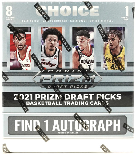 2021/22 Panini Prizm Collegiate Draft Picks Basketball Choice 20 Box Case