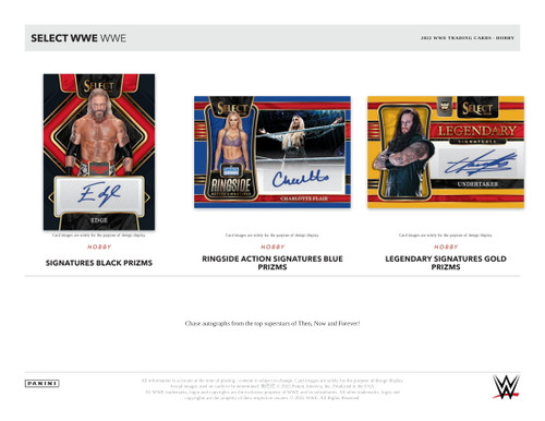 2022 Panini Select WWE Hobby Box