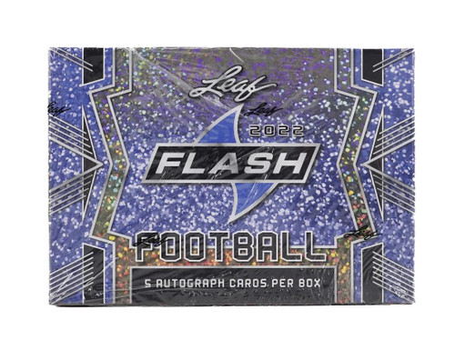 2022 Leaf Flash Football Hobby Box