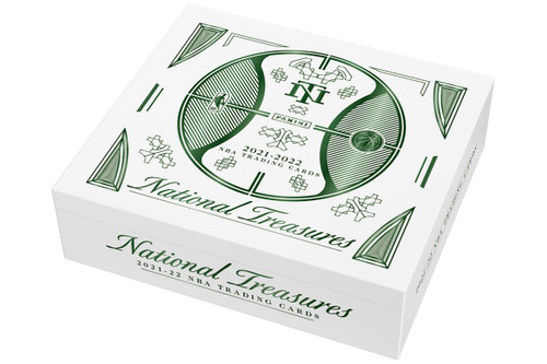 2021/22 Panini National Treasures Basketball Hobby 4 Box Case