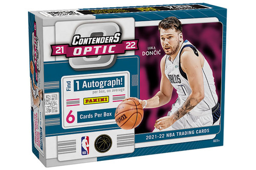 2021/22 Panini Contenders Optic Basketball Hobby 20 Box Case