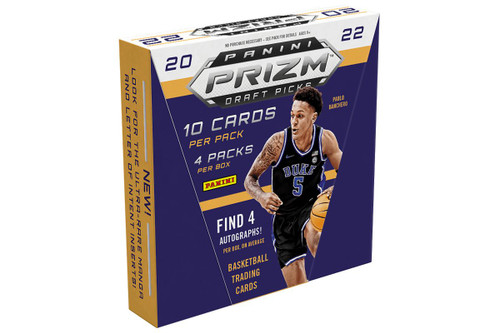 2022/23 Panini Prizm Collegiate Draft Picks Basketball Hobby 16 Box Case