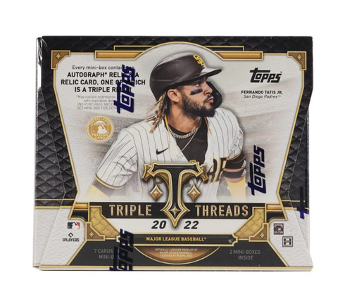 2022 Topps Triple Threads Baseball Hobby Box