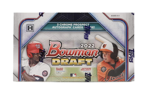 2022 Bowman Draft Baseball Jumbo Box 