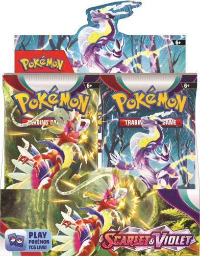 Pokemon Scarlet & Violet Booster 6 Box Case 