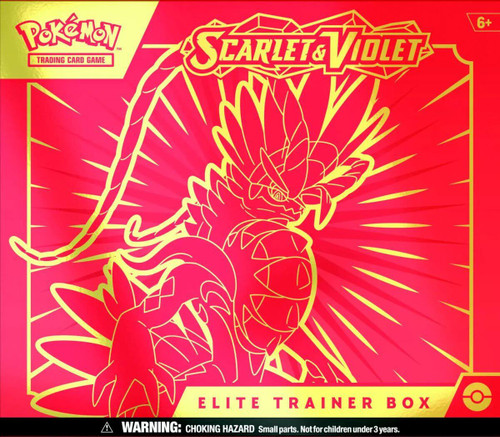 Pokemon Scarlet And Violet Elite Trainer 10 Box Case