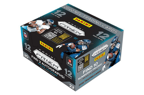 2022 Panini Prizm Football Hobby 12 Box Case