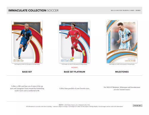 2022/23 Panini Immaculate Soccer Hobby Box