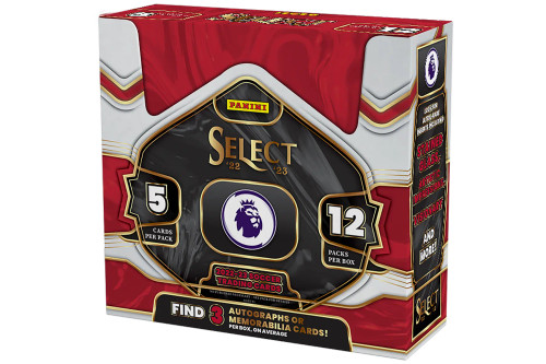 2022/23 Panini Select Premier League EPL Soccer Hobby 12 Box Case