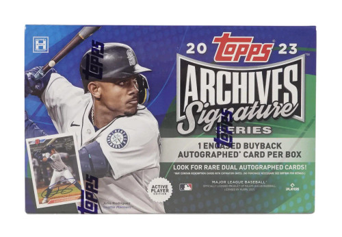 2023 Topps Archives Signature Series Baseball Box