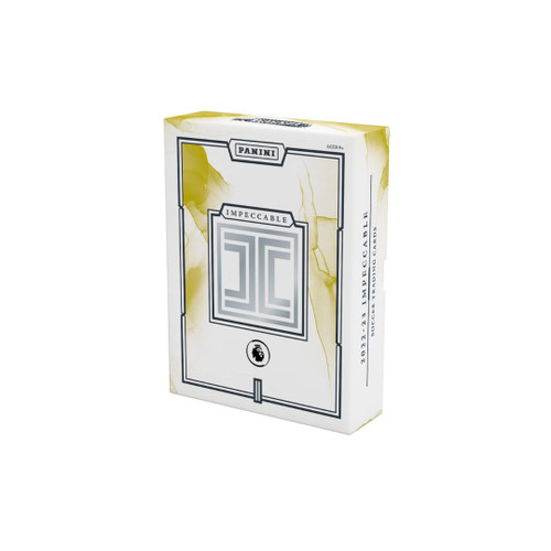 2022/23 Panini Impeccable Premier League EPL Soccer Hobby 3 Box Case