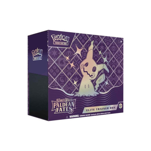 Pokemon Scarlet & Violet: Paldean Fates Elite Trainer Box