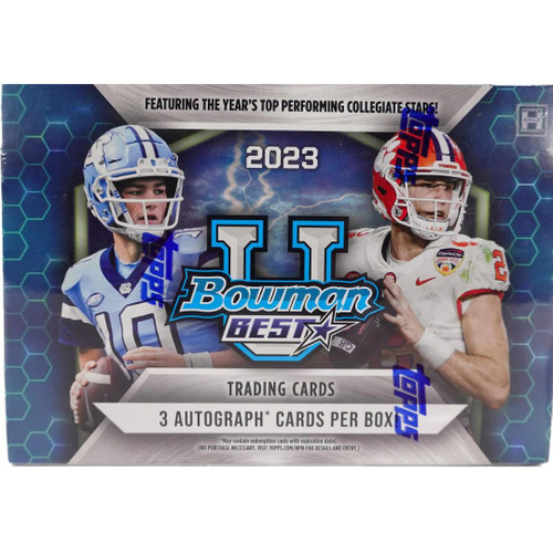 2023 Bowman University Best Football Breakers Delight Box
