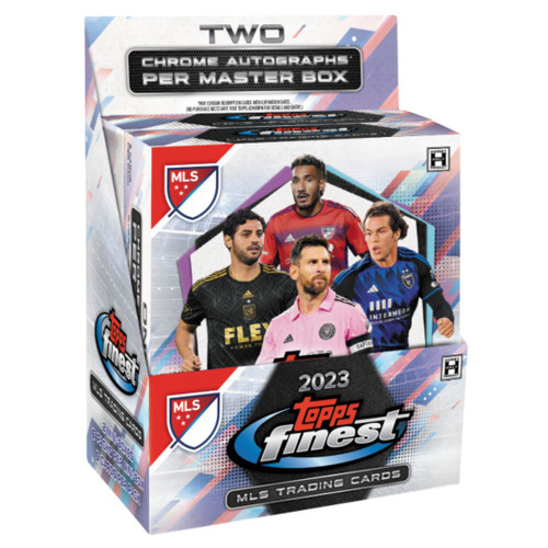 2023 Topps MLS Major League Soccer Finest Soccer Hobby 8-Box Case