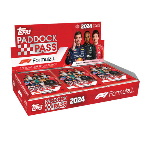 2024 Topps Paddock Pass Formula 1 Racing Hobby 8 Box Case