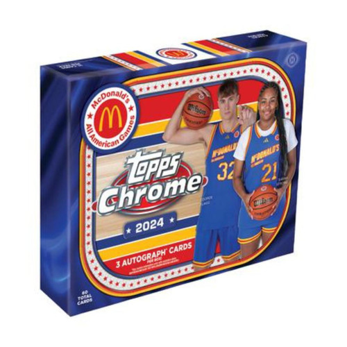 2024 Topps Chrome McDonald's All American Basketball Hobby Box