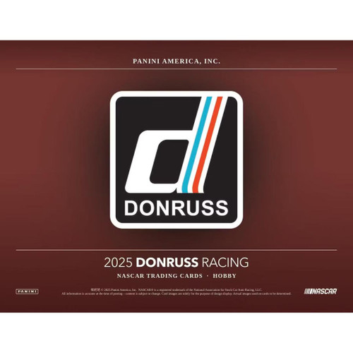 2025 Donruss Racing - NASCAR Card Checklist