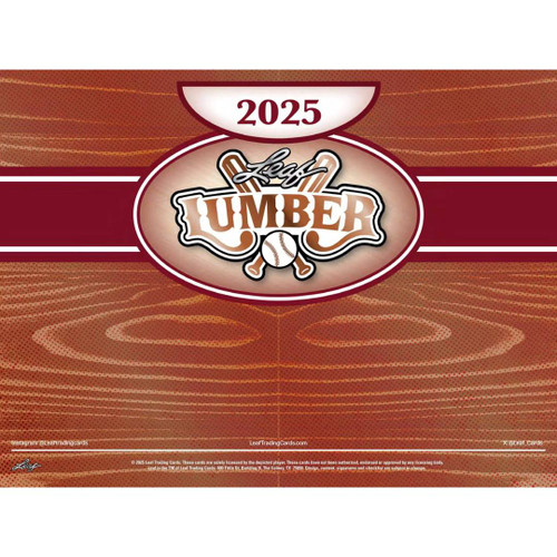 2025 Leaf Lumber Baseball Hobby Box