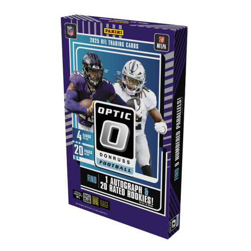 2025 Panini Donruss Optic Football Hobby 12 Box Case