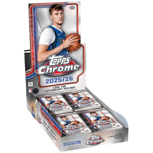 2025/26 Topps Chrome Basketball Hobby Box