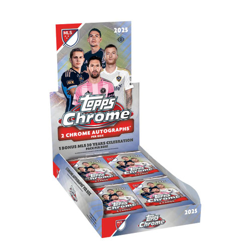 2025 Topps MLS Chrome Soccer Hobby Box