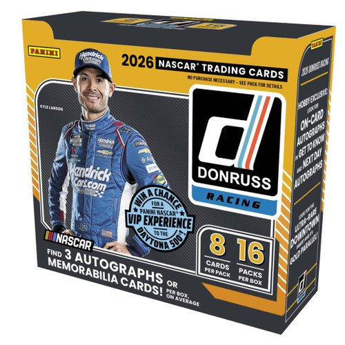 2026 Panini Donruss Racing Hobby 20 Box Case