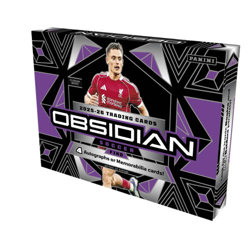 2025/26 Panini Obsidian Soccer Hobby 12 Box Case