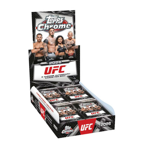 2026 Topps Chrome UFC Hobby Box