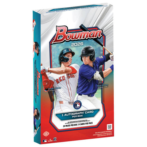 2026 Bowman Baseball Hobby 12 Box Case