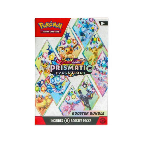 Pokemon Scarlet And Violet: Prismatic Evolutions Booster Bundle