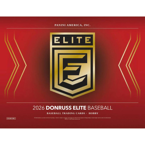 2026 Panini Donruss Elite Baseball Hobby 12 Box Case