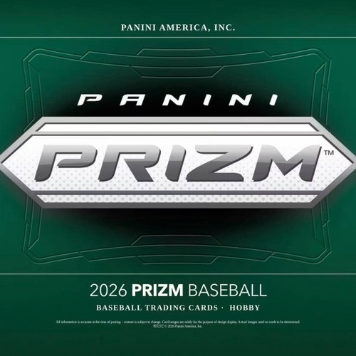 2026 Panini Prizm Baseball Hobby Box