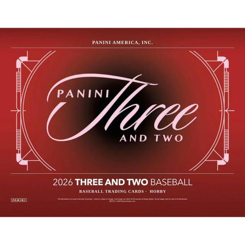 2026 Panini Three And Two Baseball Hobby Box