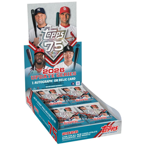 2026 Topps Update Series Baseball Hobby 12 Box Case