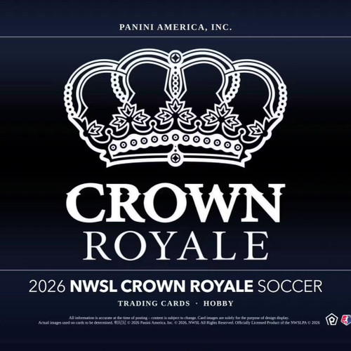2026 Panini Crown Royale NWSL Soccer Hobby Box