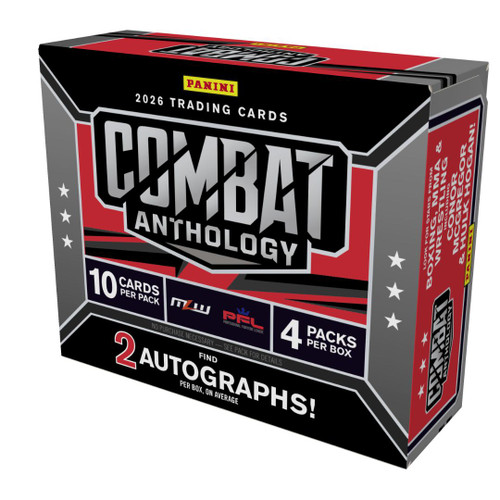 2026 Panini Combat Anthology Hobby 12 Box Case