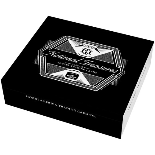 2025/26 Panini National Treasures FIFA Road to World Cup Soccer Hobby 4 Box Case