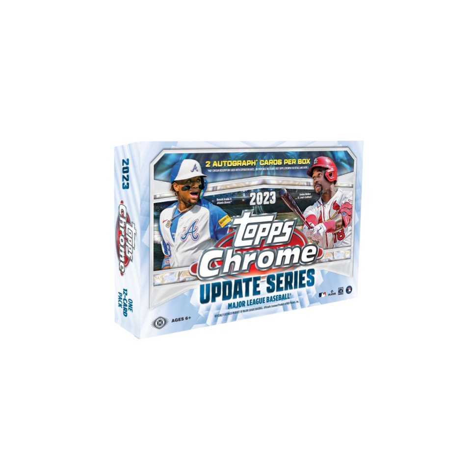 2023 Topps Chrome Update Series Baseball Breaker's Delight 10 Box Case