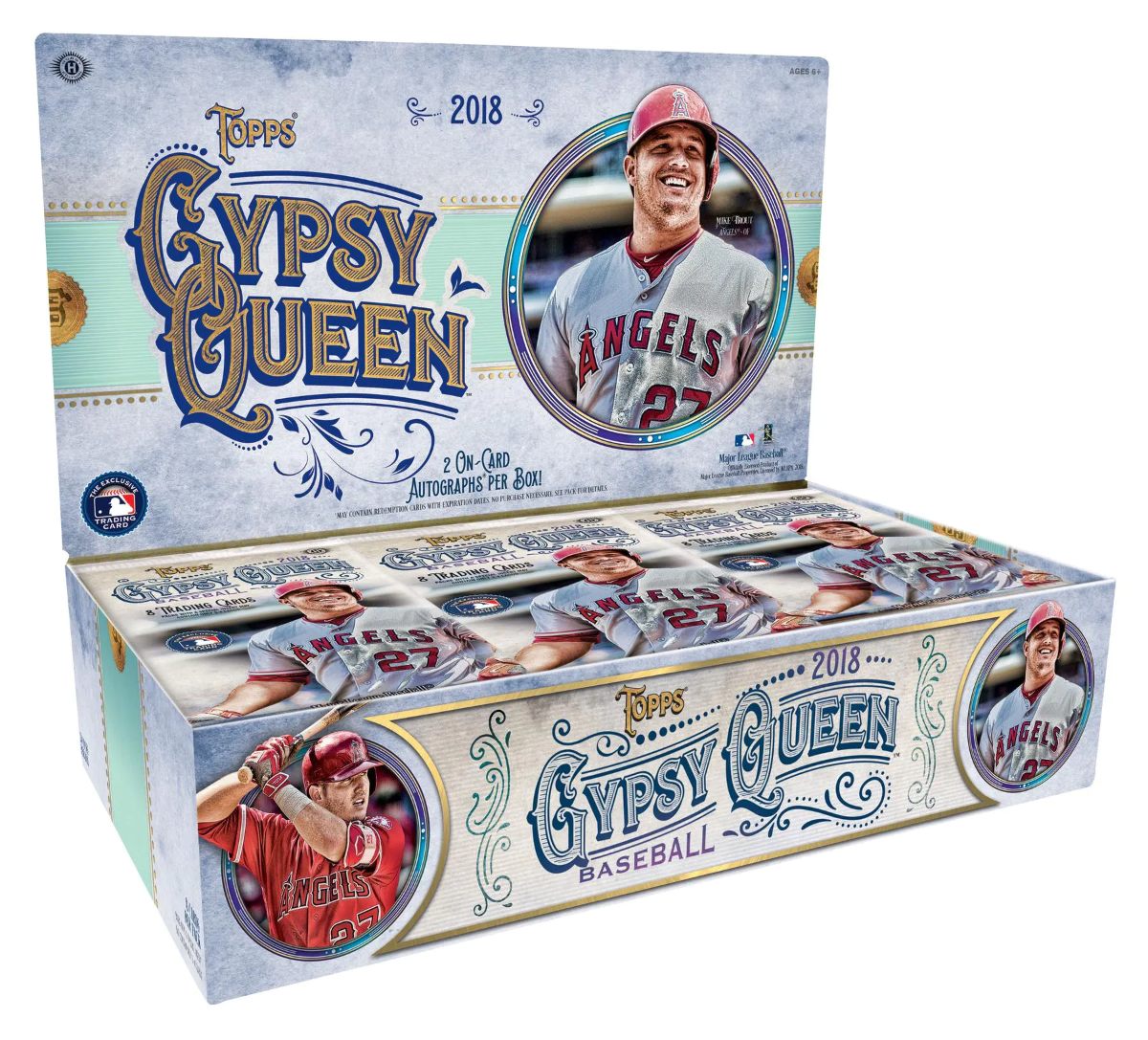 2018 Topps Gypsy Queen Baseball Hobby 10 Box Case