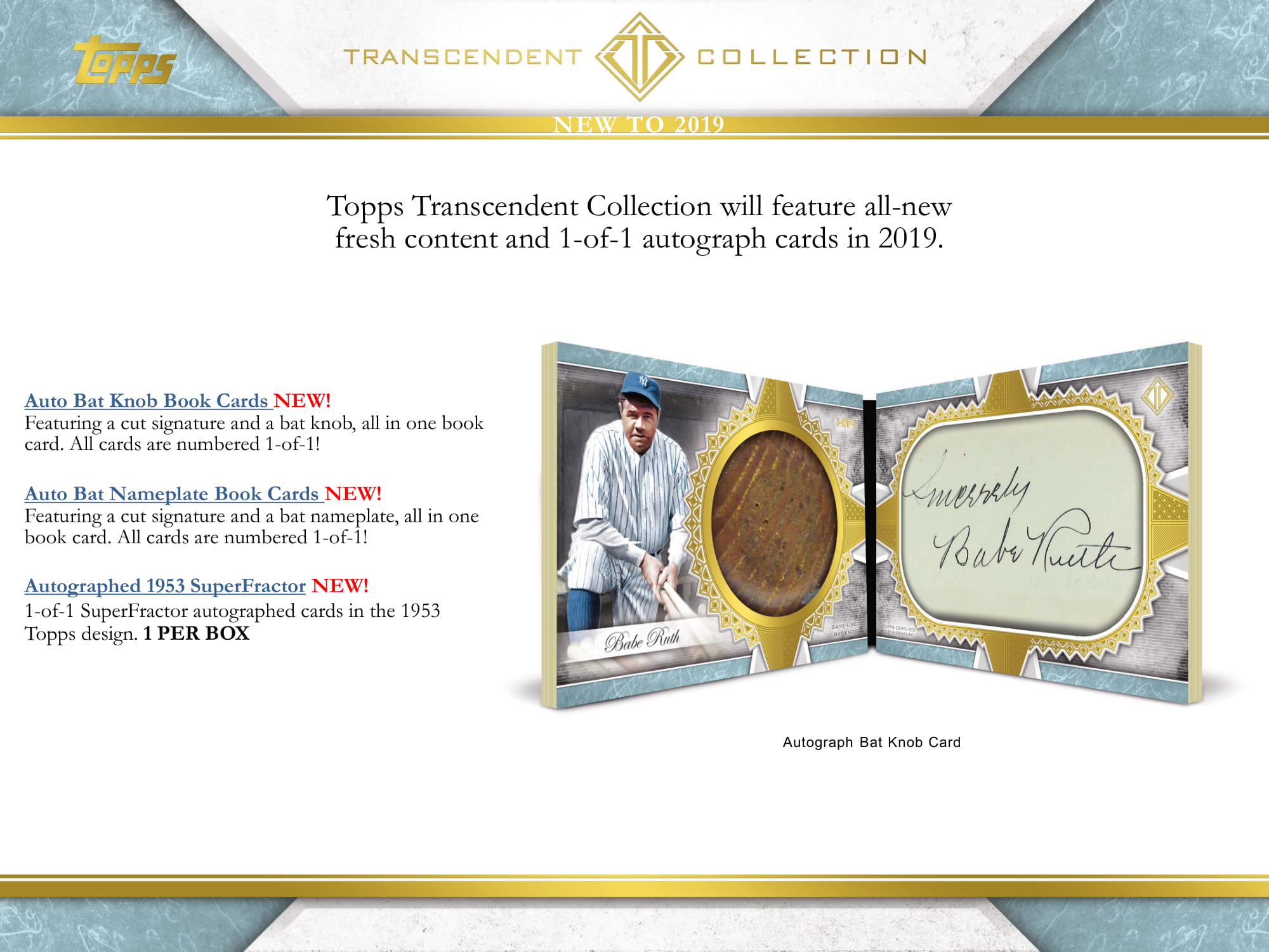 2019 TOPPS TRANSCENDENT COLLECTION JAPAN EDITION/ イチロー サイン 