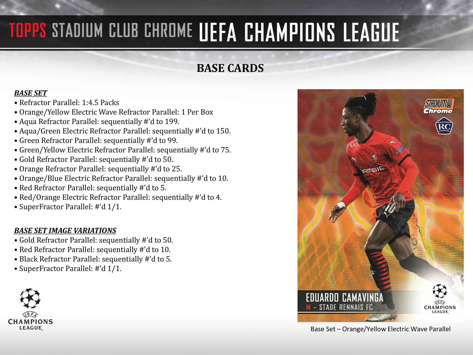 2020/21 Topps UEFA Champions League Stadium Club Chrome Soccer