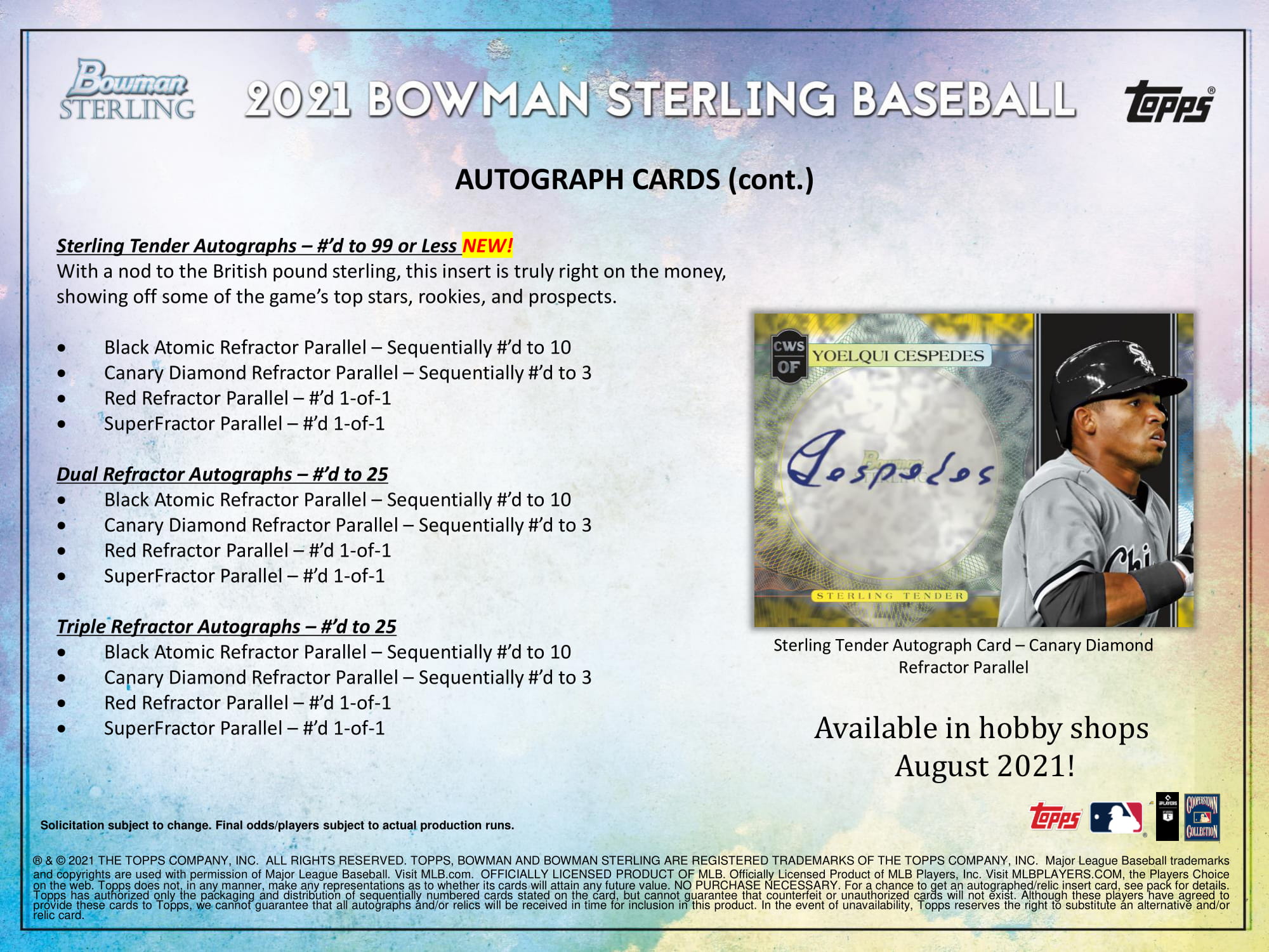2021 Bowman Sterling Baseball Hobby 12 Box Case