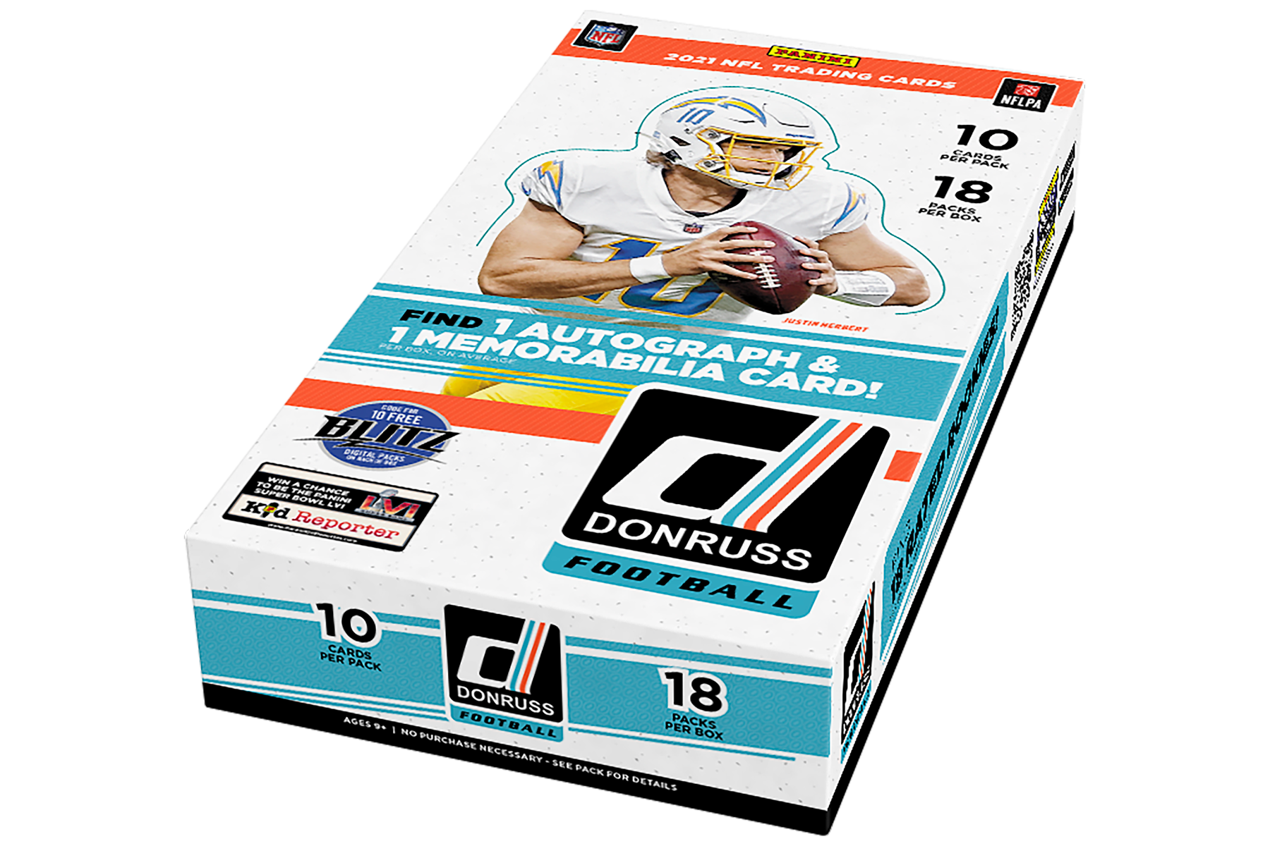 2021 Panini Donruss Football Hobby Box